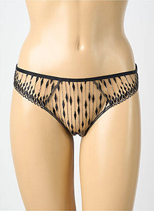 Chilot țesătură satinată negru AUBADE femme