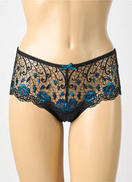 Shorty țesătură satinată negru AUBADE femme