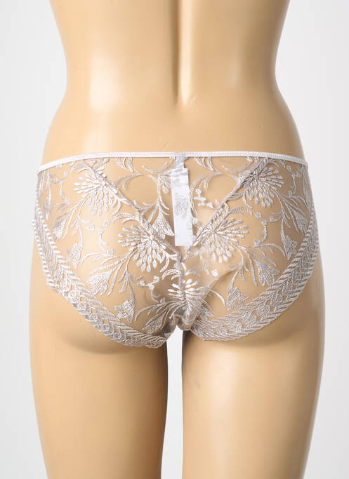 Chilot țesătură satinată gri AUBADE femme