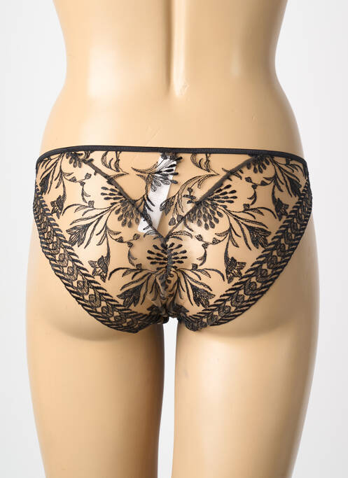 Chilot țesătură satinată negru AUBADE femme