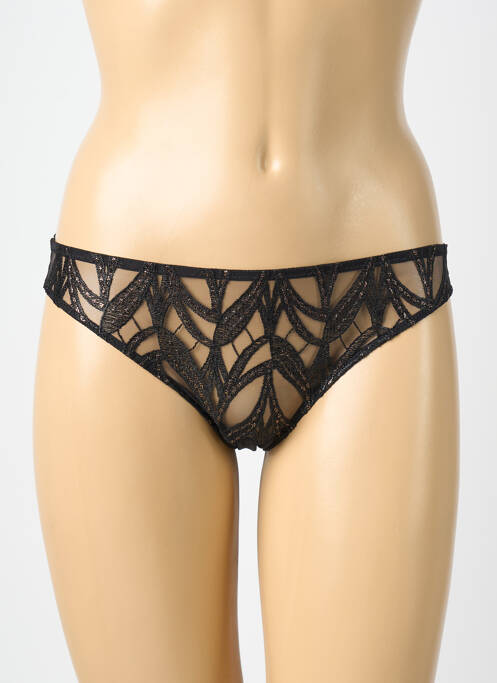 Chilot elasticitate negru ELIE SAAB X AUBADE femme