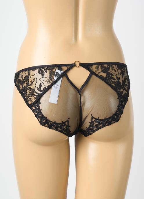 Chilot țesătură satinată negru AUBADE femme