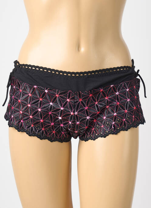 Shorty bi-materie negru AUBADE femme