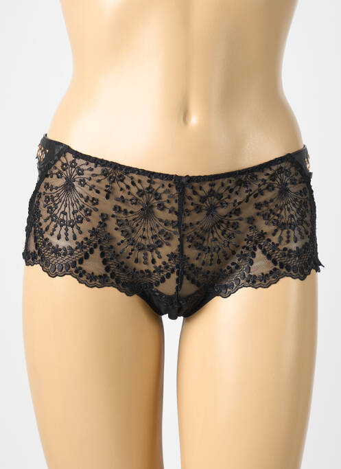 Shorty bi-materie negru AUBADE femme