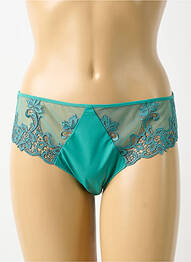 Chilot efect material satinat albastru SIMONE PERELE femme