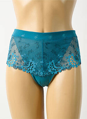 Shorty broderie albastru SIMONE PERELE femeie
