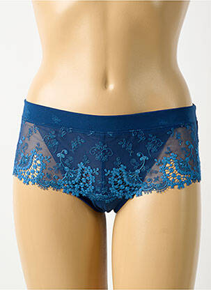 Shorty broderie albastru închis SIMONE PERELE femeie