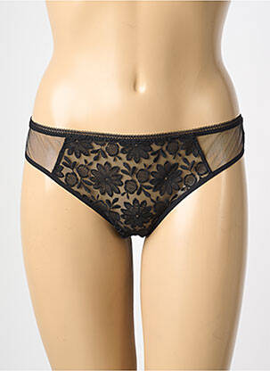 Tanga broderie negru SIMONE PERELE femeie