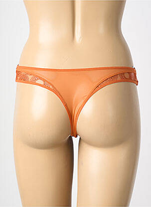 Tanga broderie portocalie SIMONE PERELE femeie