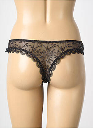 Tanga tanga negru SIMONE PERELE femeie