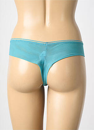Tanga broderie albastru SIMONE PERELE femeie