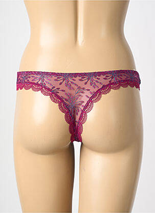 Tanga broderie violet SIMONE PERELE femeie