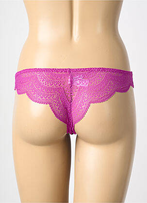 Chilot efect material satinat violet SIMONE PERELE femeie