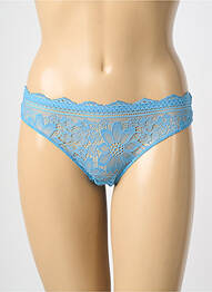 Tanga broderie albastru SIMONE PERELE femme