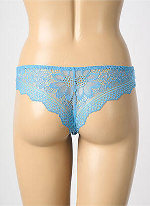 Tanga broderie albastru SIMONE PERELE femeie