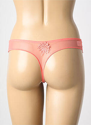 Tanga broderie roz SIMONE PERELE femeie
