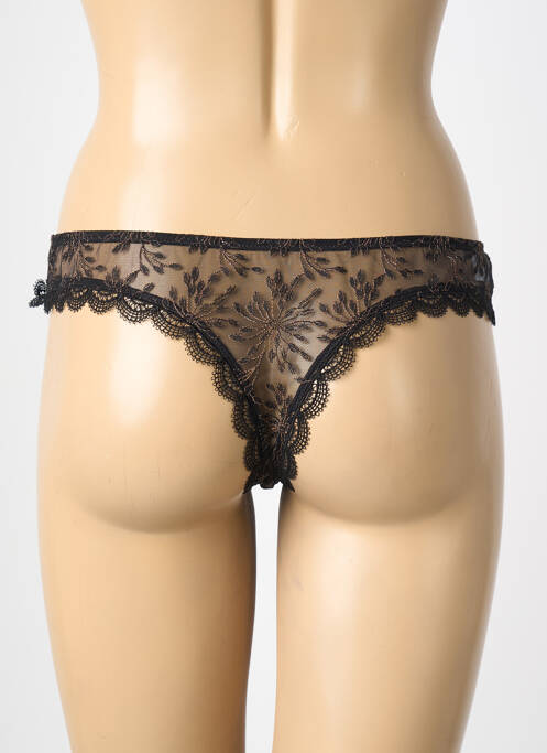 Tanga negru SIMONE PERELE femeie