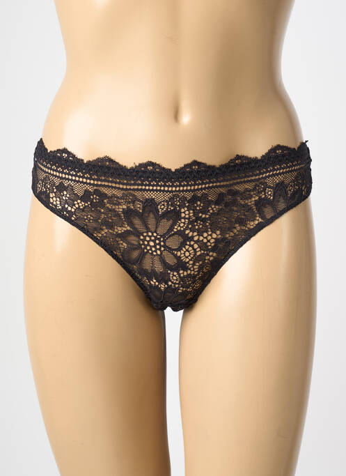 Tanga negru SIMONE PERELE femeie