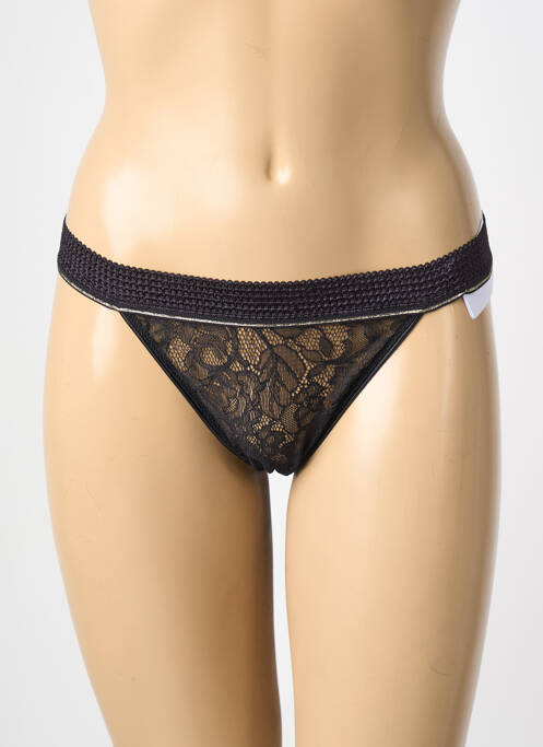 Tanga negru SIMONE PERELE femeie