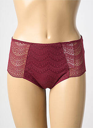 Chilot țesătură satinată roșu închis SIMONE PERELE femme