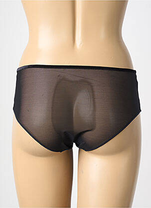 Chilot efect material satinat negru SIMONE PERELE femeie