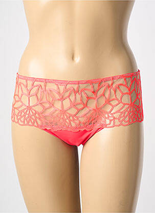 Shorty efect material satinat roz SIMONE PERELE femeie