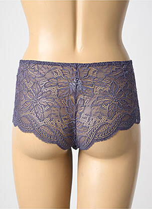 Shorty efect material satinat violet SIMONE PERELE femeie