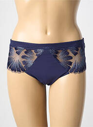 Shorty țesătură satinată albastru SIMONE PERELE femme