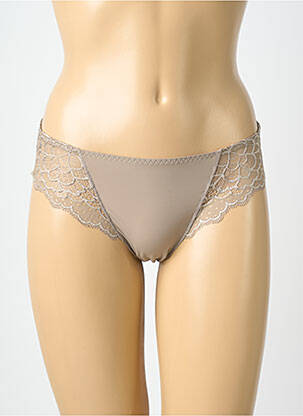 Shorty bi-materie gri SIMONE PERELE femme