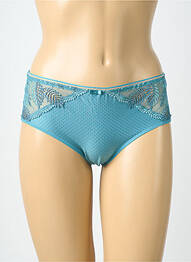 Shorty bi-materie albastru SIMONE PERELE femme