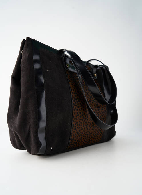 Geantă multibuzunare formă dreptunghiulară negru MELLOW YELLOW femme