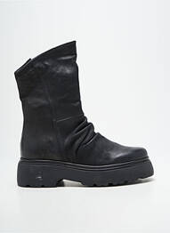 Botine/ghete vârf rotund toc de 4 la 6 cm negru MJUS femme