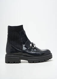 Botine/ghete toc mic toc de 4 la 6 cm negru FOLLIA DOLCE femeie