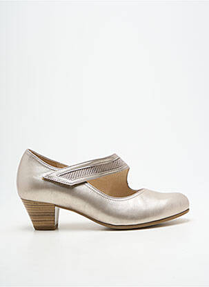 Pantofi cu toc argintiu GABOR femeie