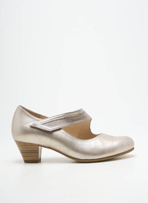 Pantofi cu toc argintiu GABOR femeie
