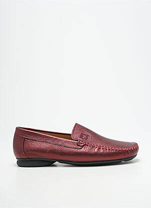 Mocasini material neted toc plat până la 3 cm violet NORDIKAS femeie