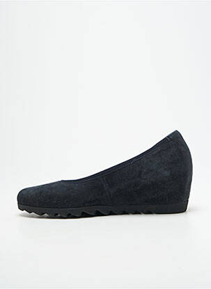 Pantofi cu toc nubuc toc de 4 la 6 cm albastru GABOR femeie