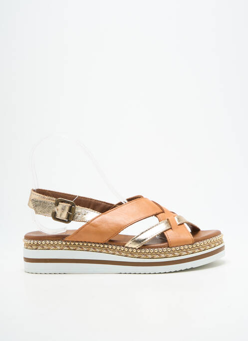 Sandale/Pantofi decupați maro LUNE & L'AUTRE femeie