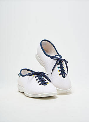 Papuci/Pantofi de casă alb LA VAGUE femeie