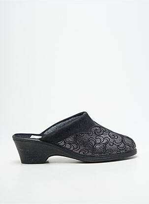 Papuci/Pantofi de casă negru LA VAGUE femeie