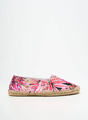 Espadrile vârf rotund toc plat până la 3 cm roz SANTAFE femeie