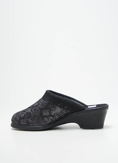 Papuci/Pantofi de casă negru LA VAGUE femeie