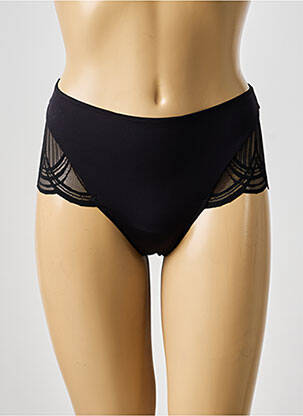 Chilot țesătură satinată negru MARIE JO femme