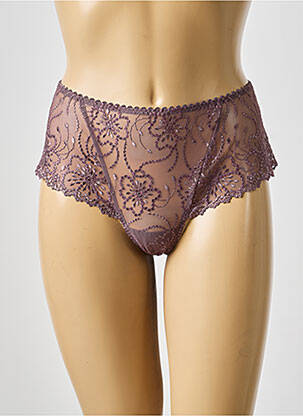 Chilot efect material satinat violet MARIE JO femeie