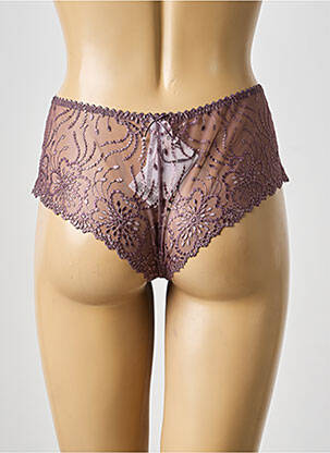 Chilot efect material satinat violet MARIE JO femeie