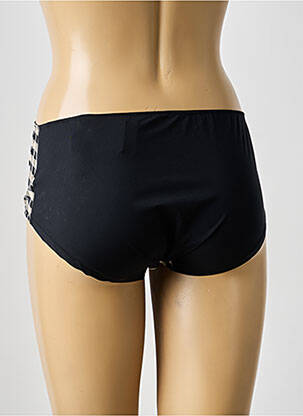 Shorty efect material satinat negru MARIE JO femeie