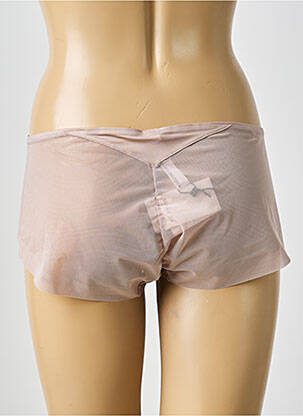 Shorty efect material satinat roz MARIE JO femeie