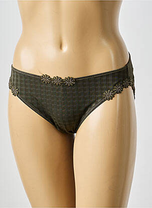 Chilot țesătură satinată verde MARIE JO femme