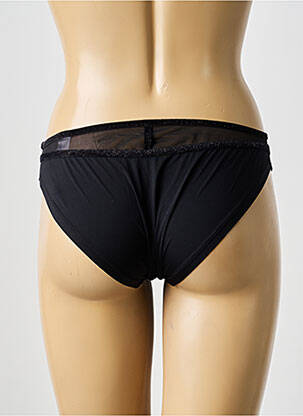 Chilot efect material satinat negru MARIE JO femeie
