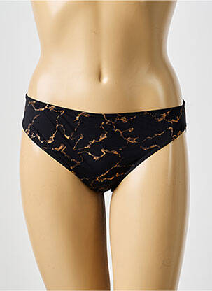 Chilot țesătură satinată negru MARIE JO femme